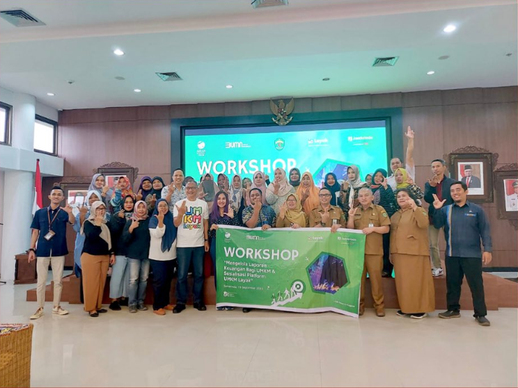 Workshop Mengelola Laporan Keuangan Bagi UMKM dan Sosialisasi Platform UMKM Layak